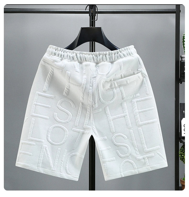 LetterPop Male Breathable Shorts