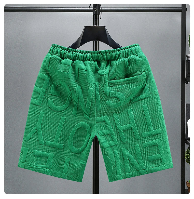 LetterPop Male Breathable Shorts