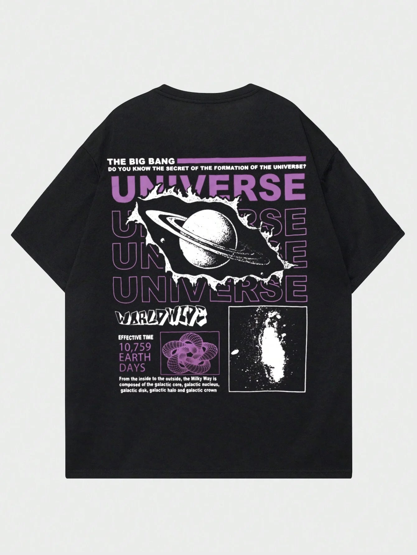 The Secret Of The Big Bang In The Universe Mens T Shirt